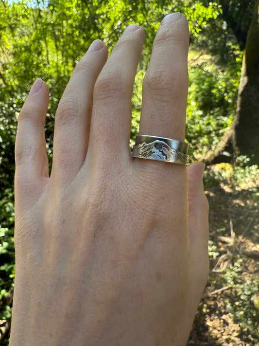 Tahoma | Mt. Rainier | Cascade Mountain Ring | Size 9