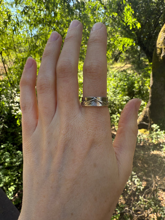 Wy'east | Mt. Hood | Cascade Mountain Ring | Size 7