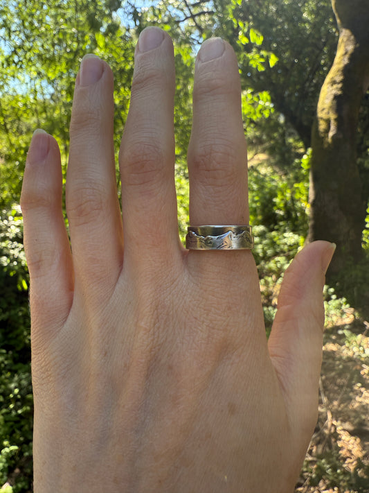 The Three Sisters | Cascade Mountain Ring | Size 7