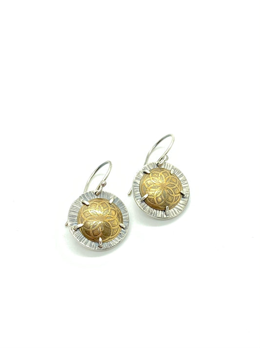 Small Shield Earrings