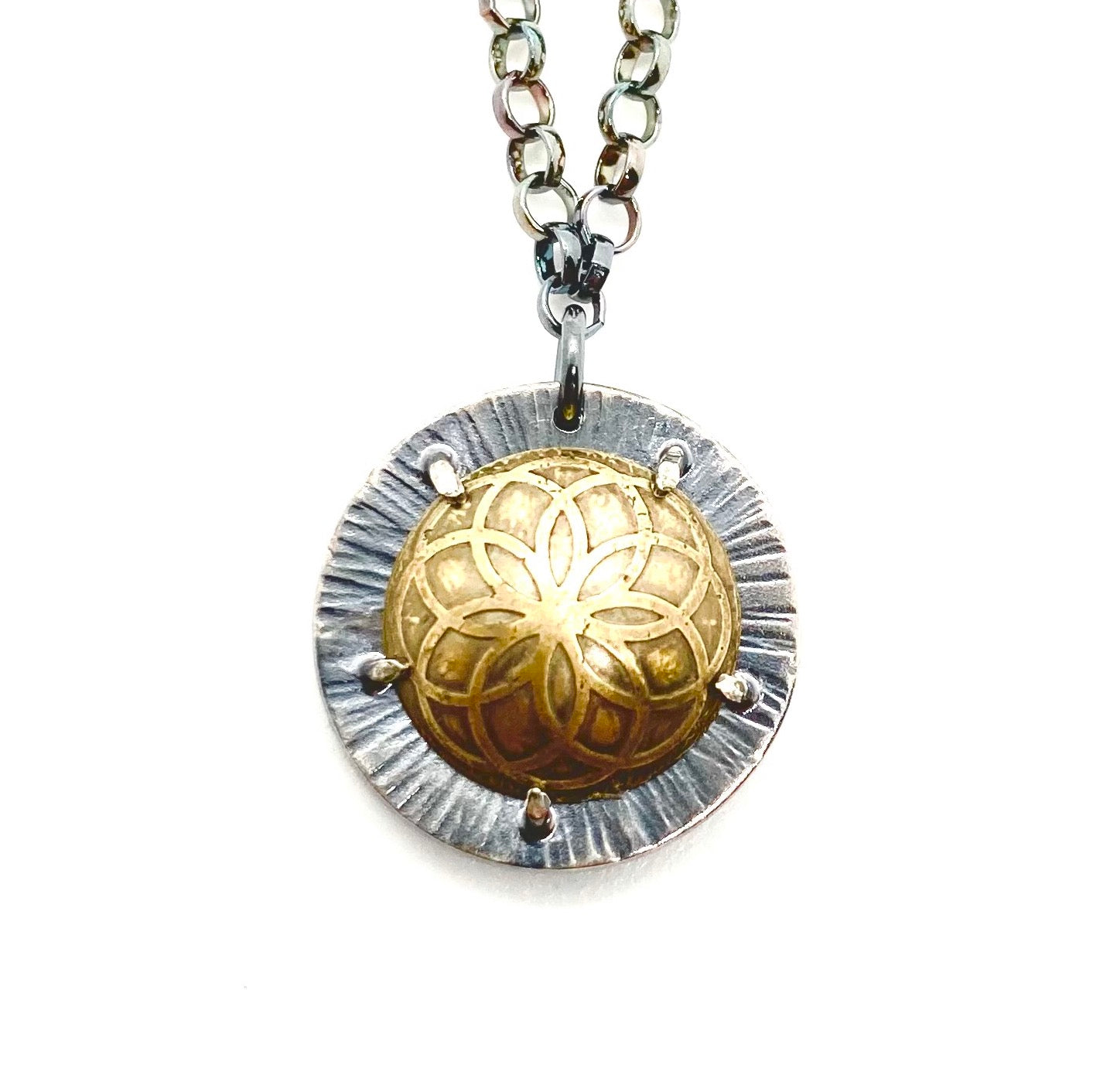 Small Shield Necklace