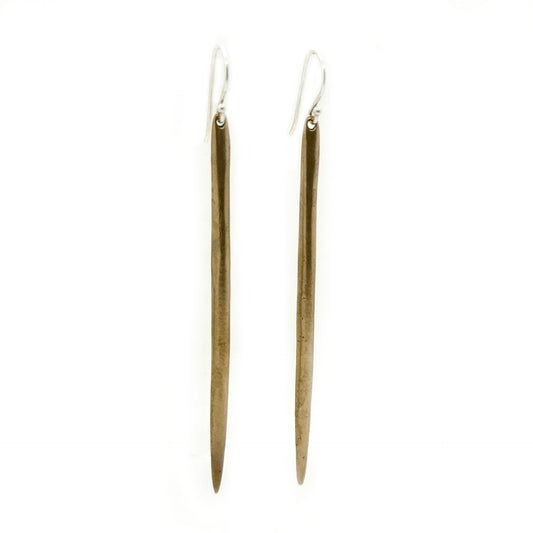 Bronze Spike Earrings