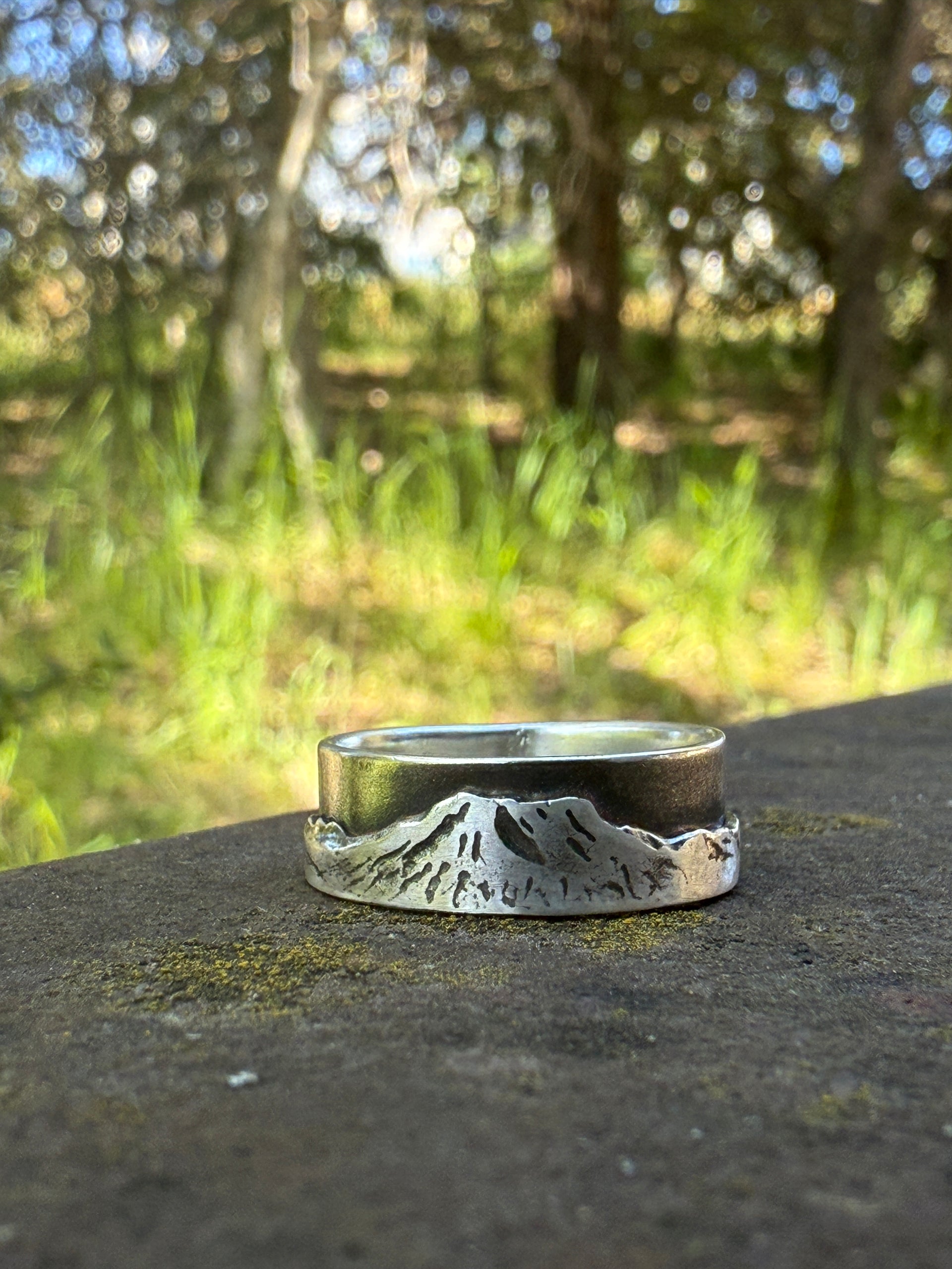 Loowit Helens Cascade Mountain Ring Size