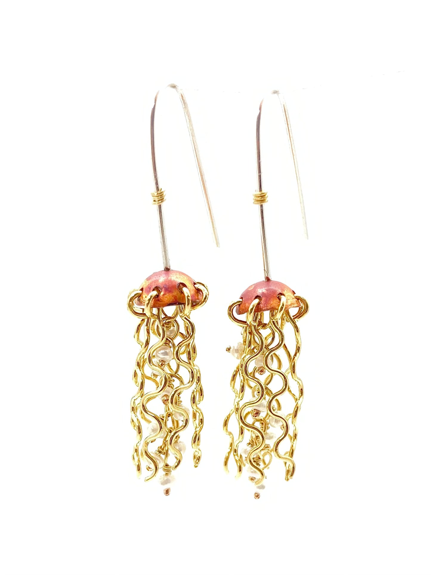 Mini jellyfish earrings at Heal