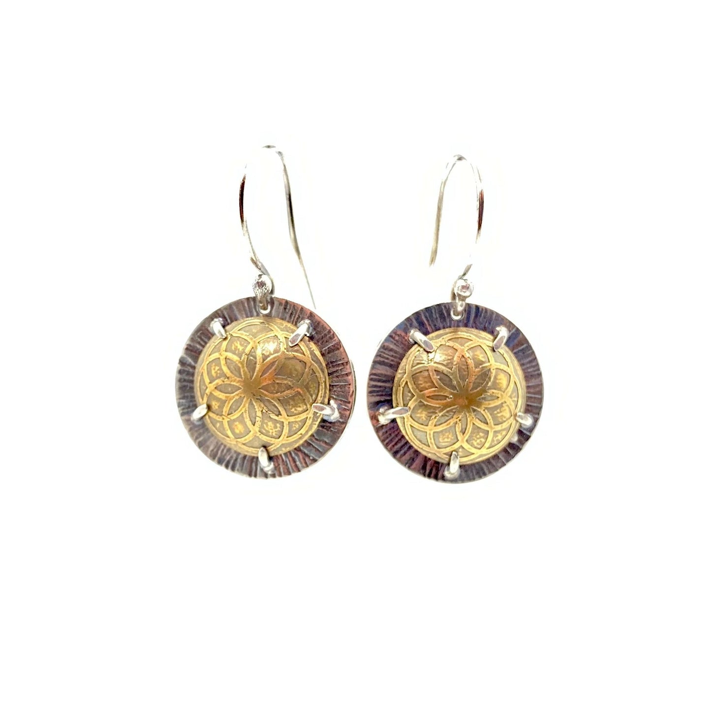 Small Shield Earrings at Heal