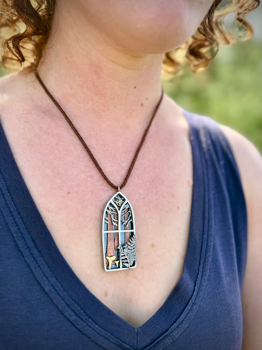 Redwood Cathedral Pendant