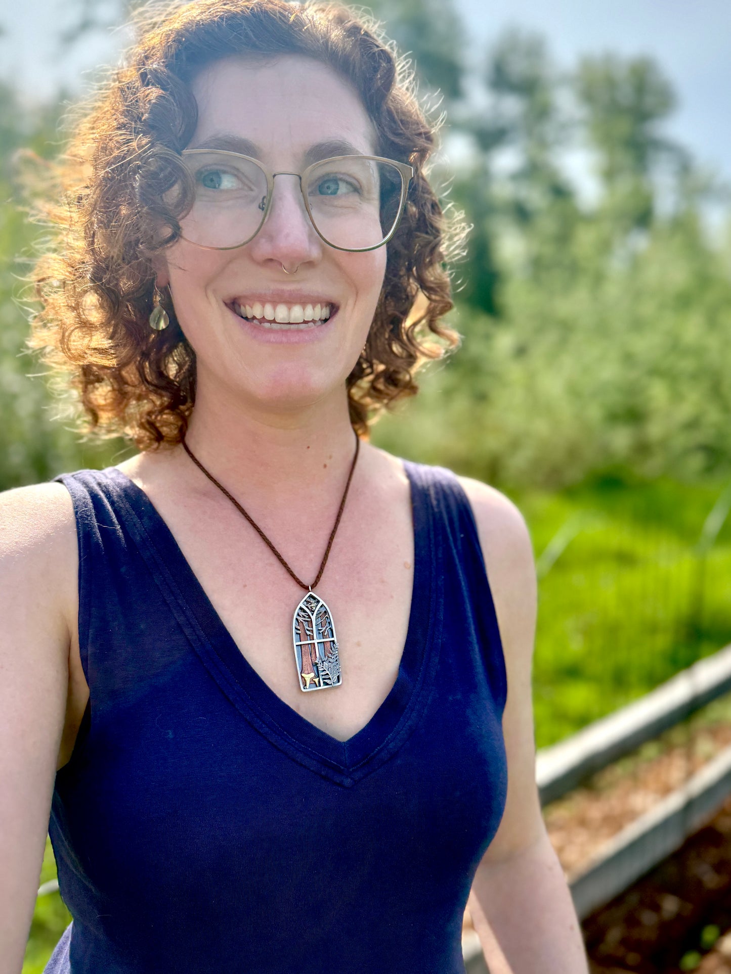 Redwood Cathedral Pendant