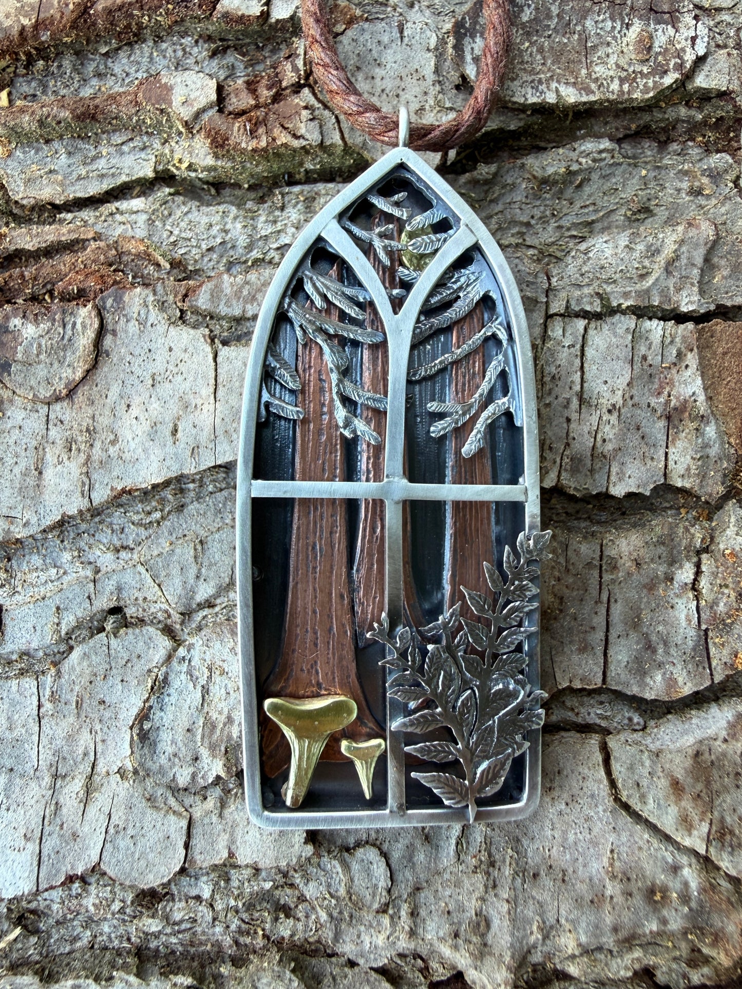 Redwood Cathedral Pendant