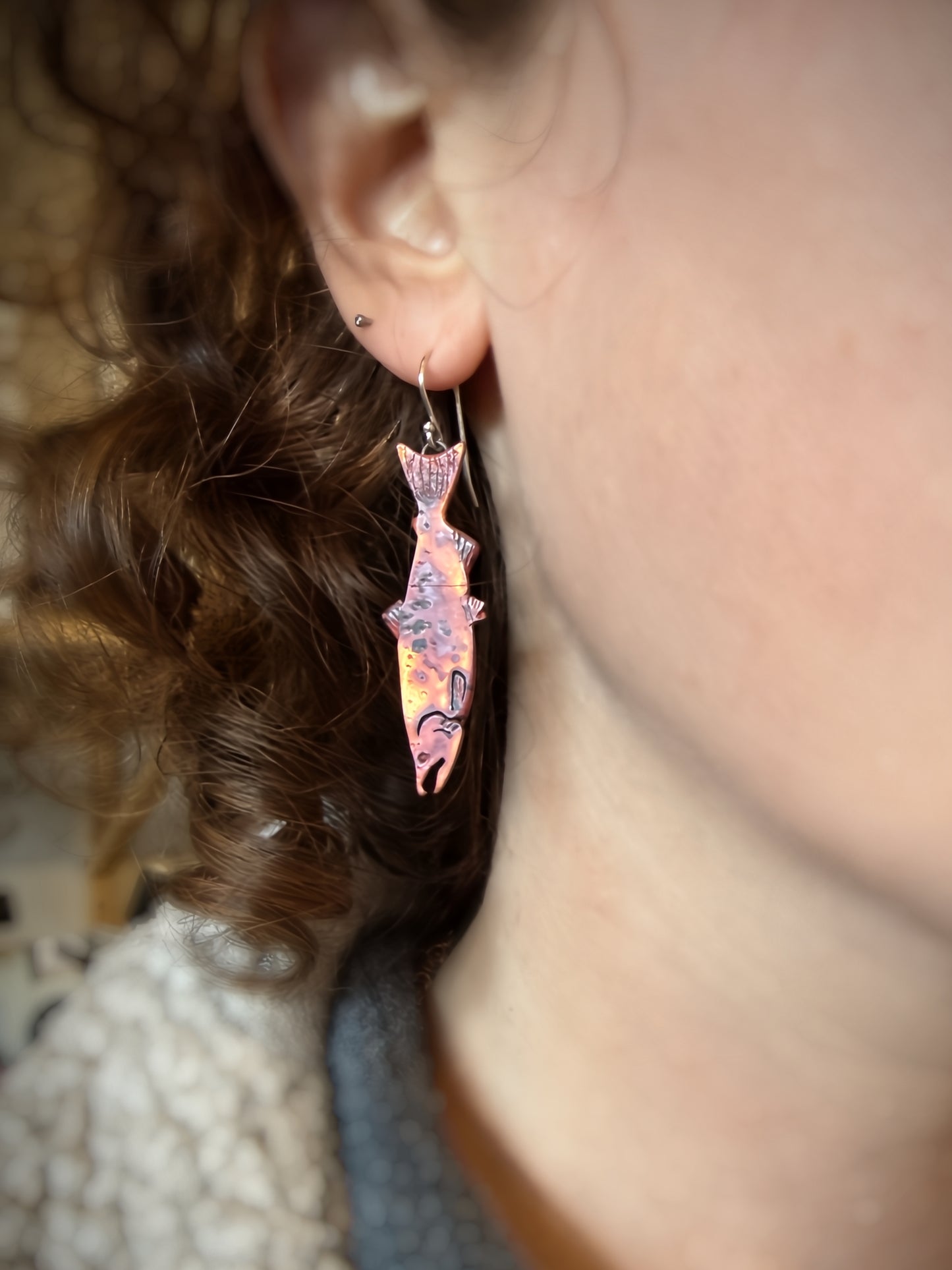 Chinook | King Salmon Earrings