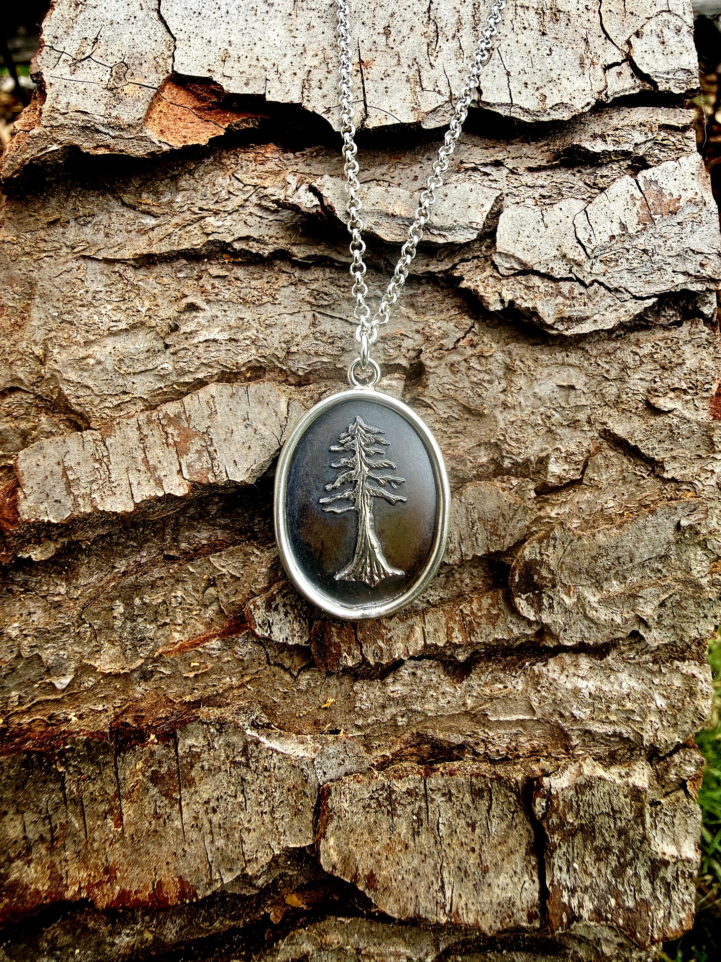 Redwood Tree Necklace