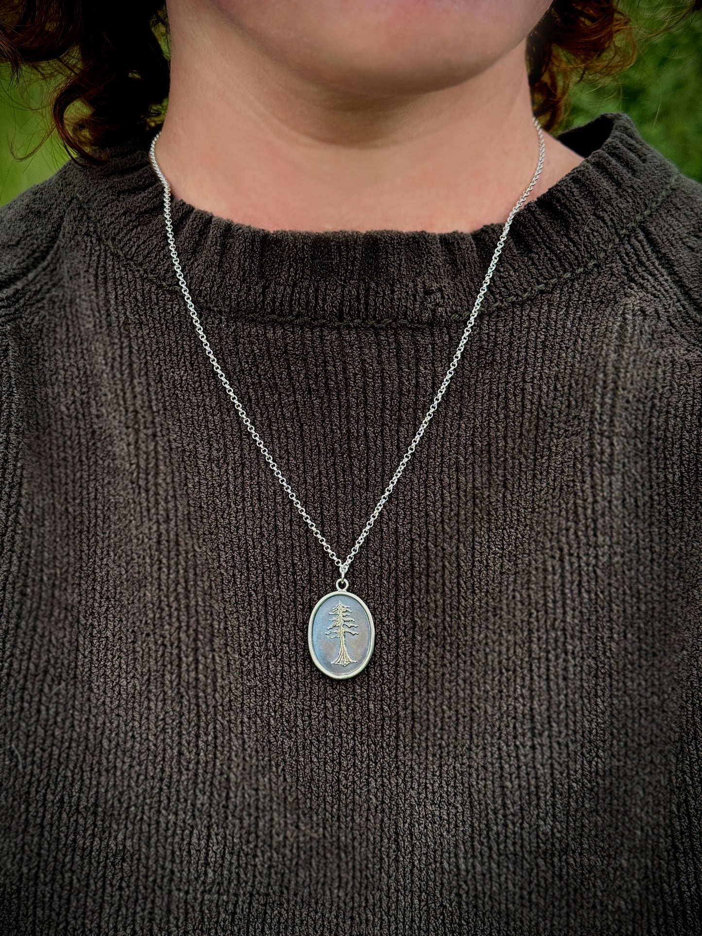 Redwood Tree Necklace