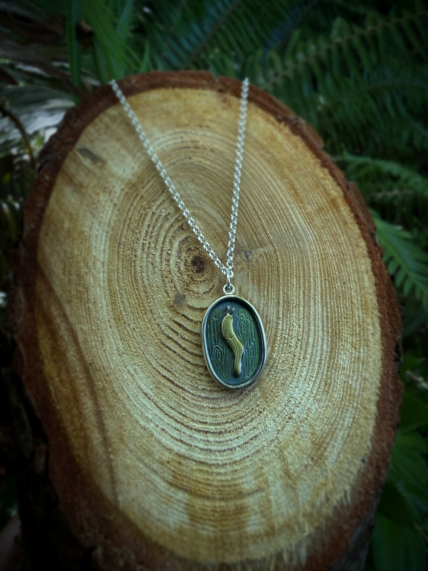 Banana Slug Necklace