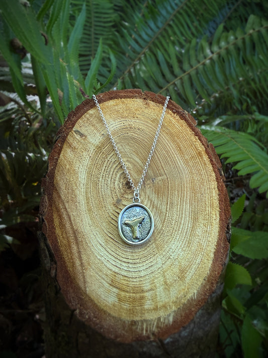 Chanterelle Mushroom Necklace