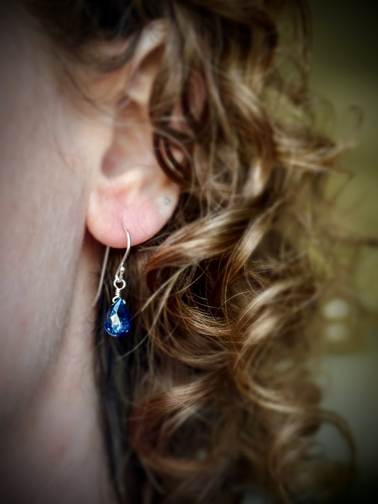 Kyanite Drop Earrings
