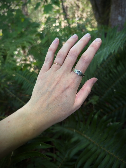 Tahoma Ring in Sterling Silver | Size 8