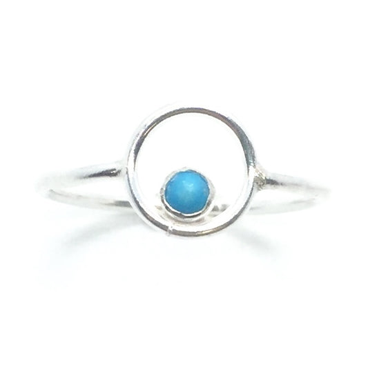 Turquoise Orbit Ring